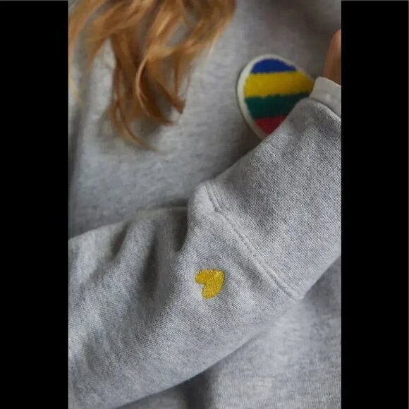 Kerri Rosenthal Heart Sweatshirt XS - Picture 10 of 10